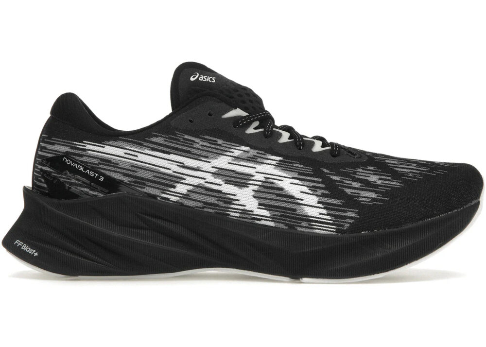 ASICS Novablast 3 Black White Men's - 1011B458-002 - US - Image 2