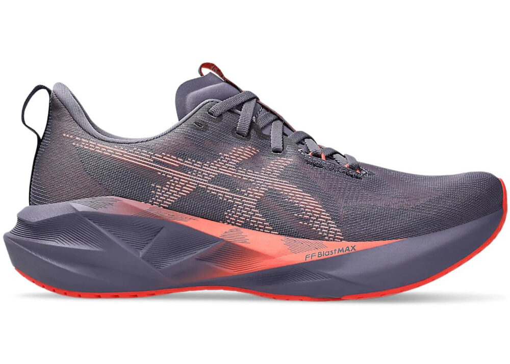 ASICS Novablast 5 Greyish Purple Coral Reef Men's - 1011B974-500 - US