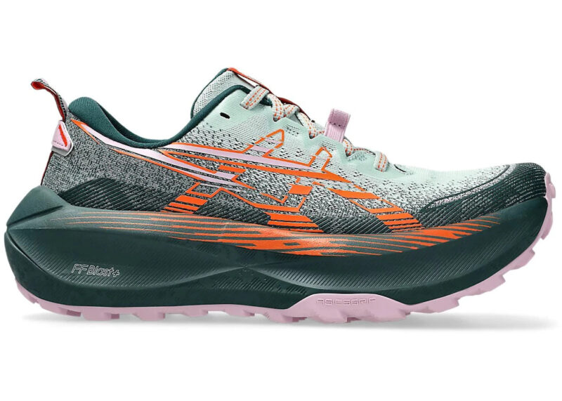 ASICS Trabuco Max 4 Cold Moss Nova Orange