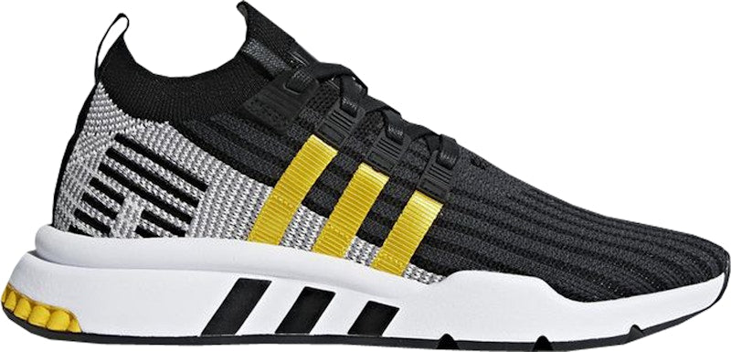 adidas EQT Support Mid Adv Black Equipment Yellow