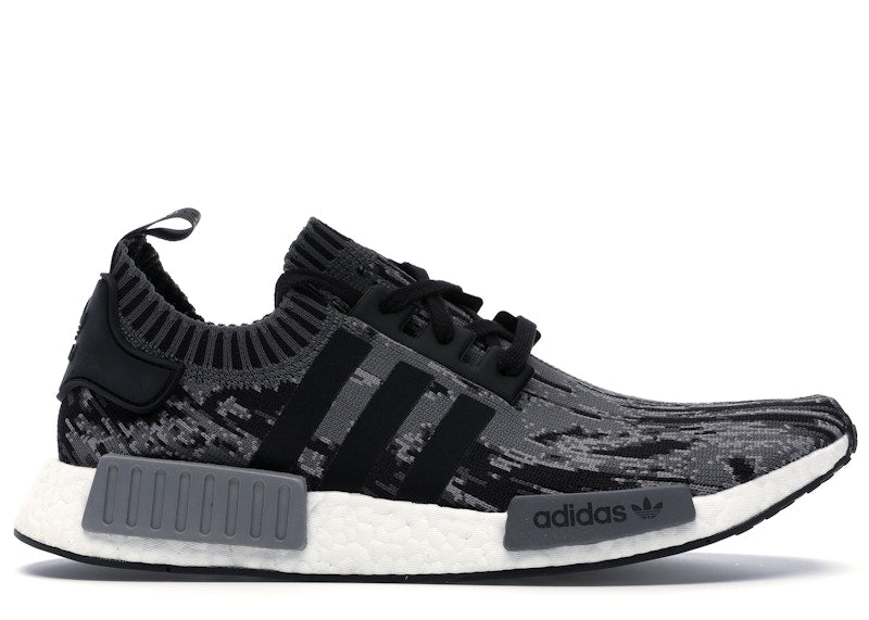 adidas NMD R1 Core Black Grey Three
