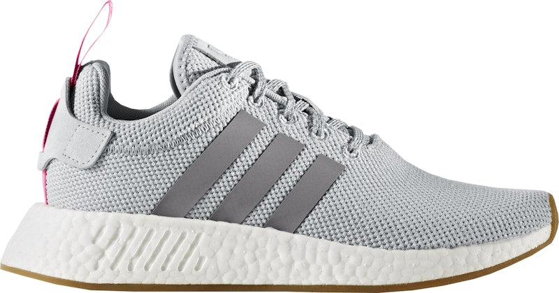 adidas NMD R2 Grey Shock Pink (Women's)