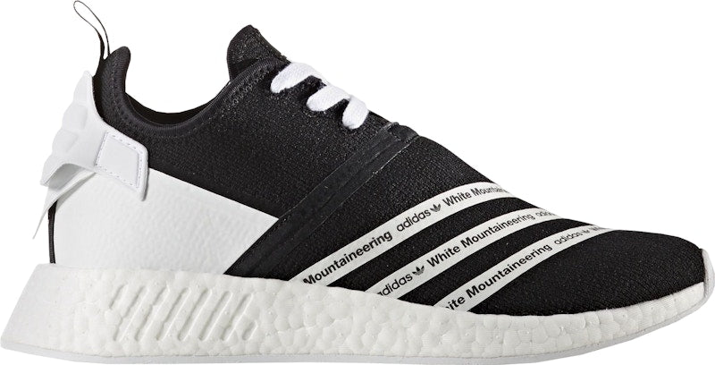 adidas NMD R2 White Mountaineering Black White