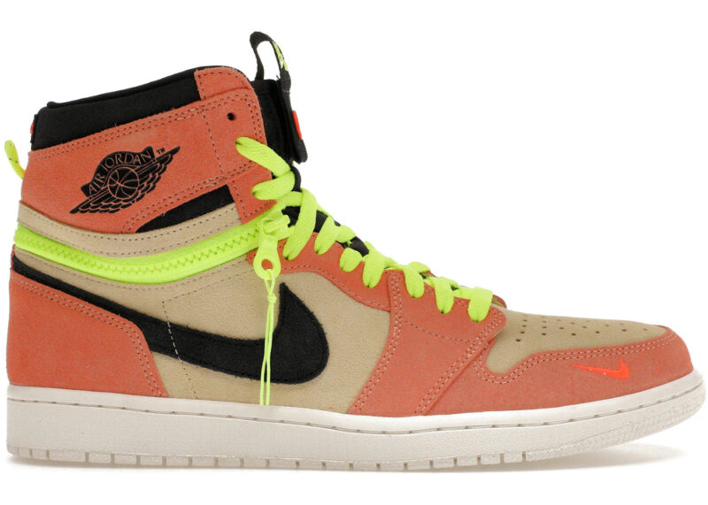 Jordan 1 High Switch Peach Men's - CW6576-800 - US - Image 2