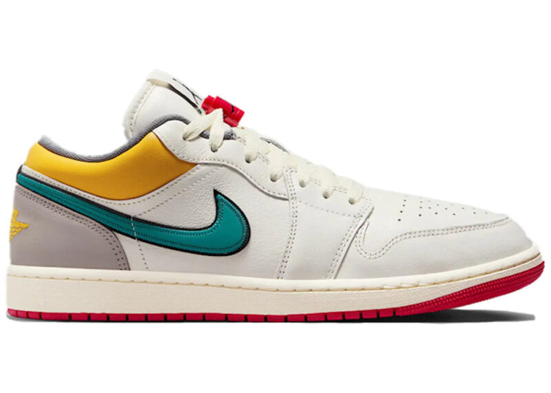 Air Jordan 1 Low PRM Sail Cashmere Men's - HV4511-133 - US
