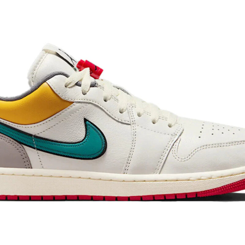 Air Jordan 1 Low PRM Sail Cashmere Men's - HV4511-133 - US