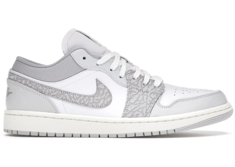 Jordan 1 Low PRM Smoke Grey Elephant Men's - DH4269-100 - US - Image 2