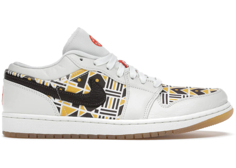 Jordan 1 Low Quai 54 (2020) Men's - CZ4155-100 - US - Image 2