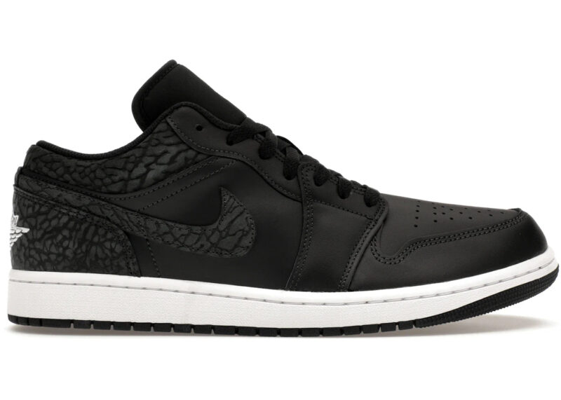 Jordan 1 Low SE Black Elephant Men's - FB9907-001 - US - Image 2
