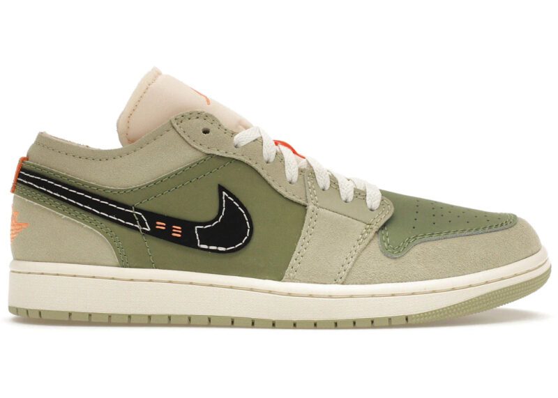 Jordan 1 Low SE Craft Light Olive Men's - FD6819-300 - US - Image 2