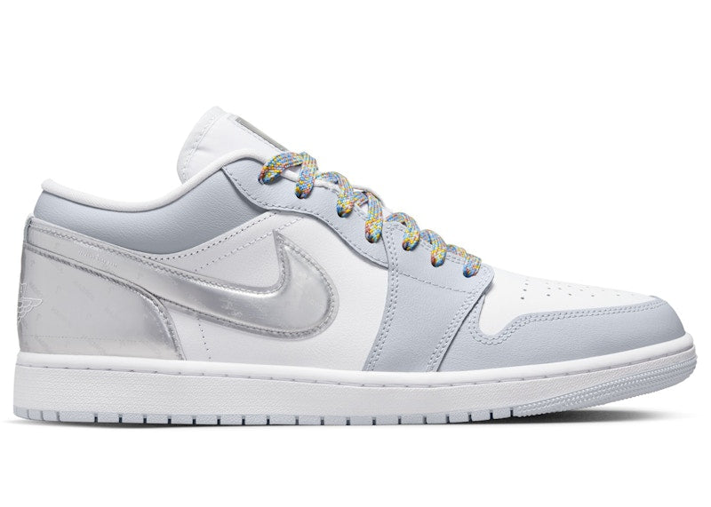 Jordan 1 Low SE Tear Away Silver