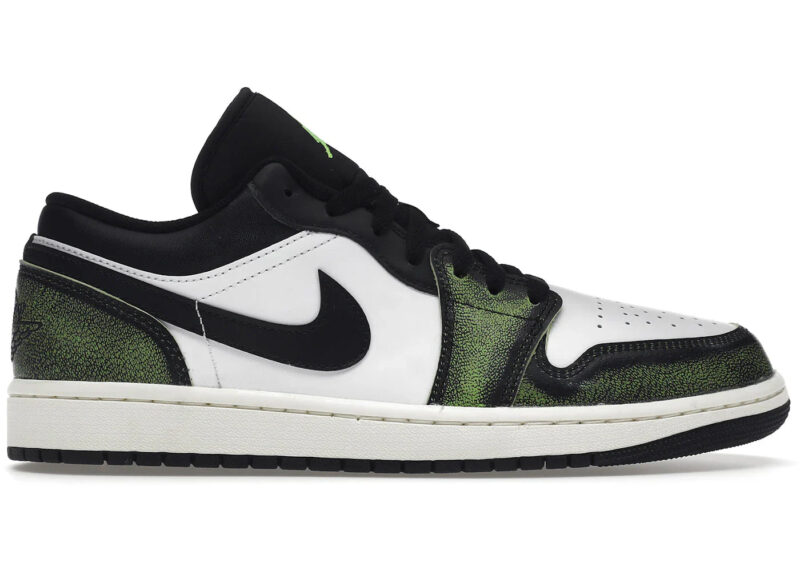 Jordan 1 Low Wear Away Electric Green Men's - DN3705-003 - US - Image 2