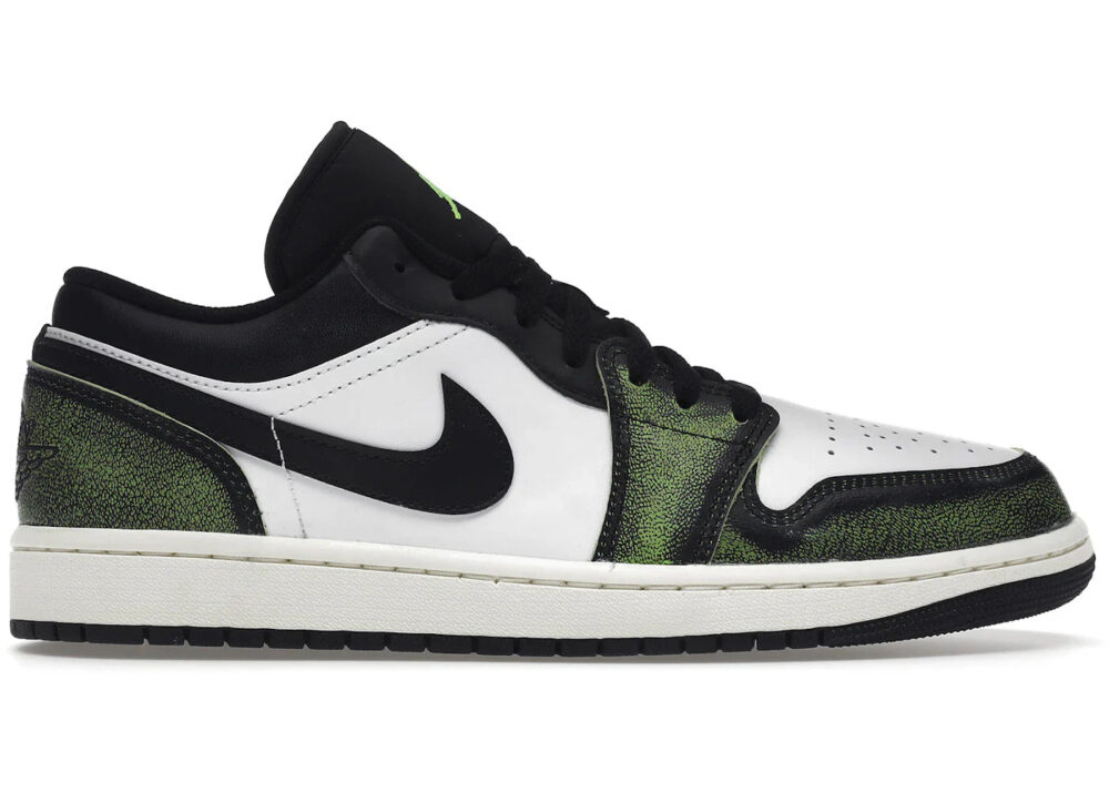 Jordan 1 Low Wear Away Electric Green Men's - DN3705-003 - US - Image 2
