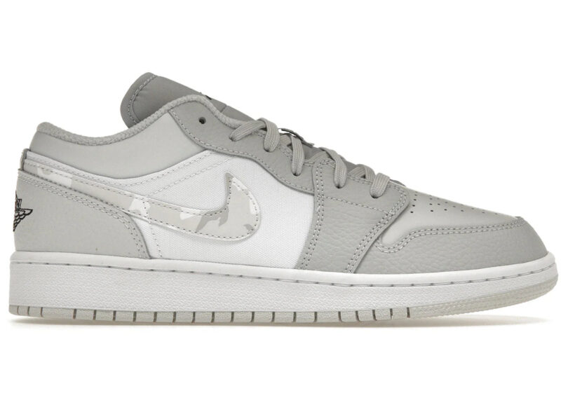 Jordan 1 Low White Camo Men's - DC9036-100 - US - Image 2