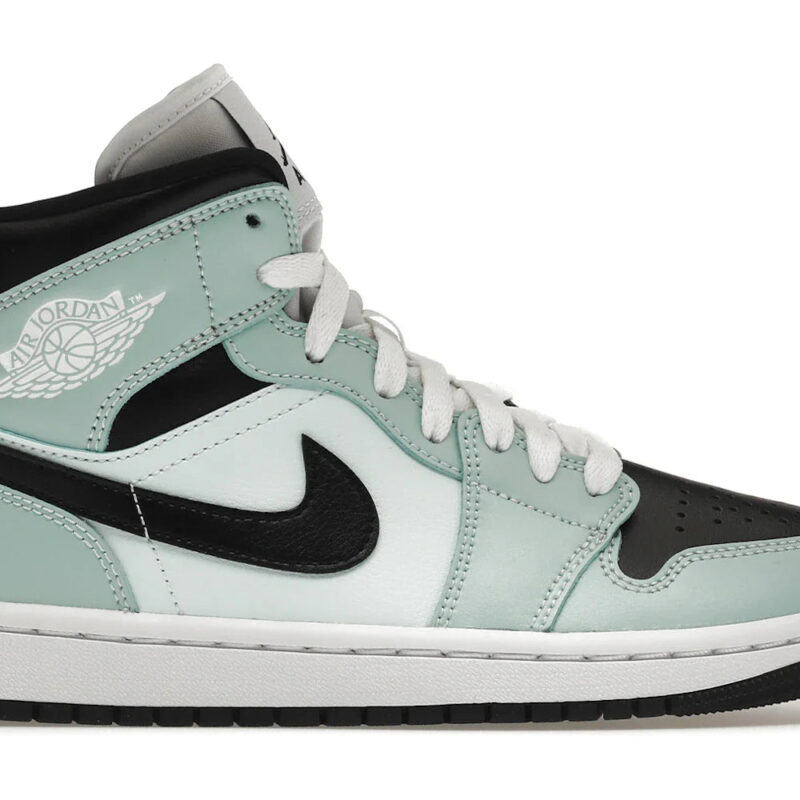 Jordan 1 Mid Aqua Blue Tint (Women's) - BQ6472-300 - US