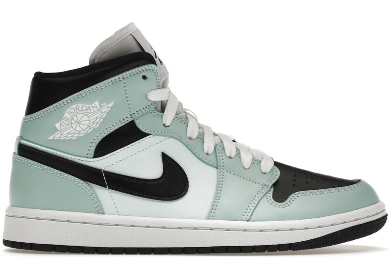 Jordan 1 Mid Aqua Blue Tint (Women's) - BQ6472-300 - US