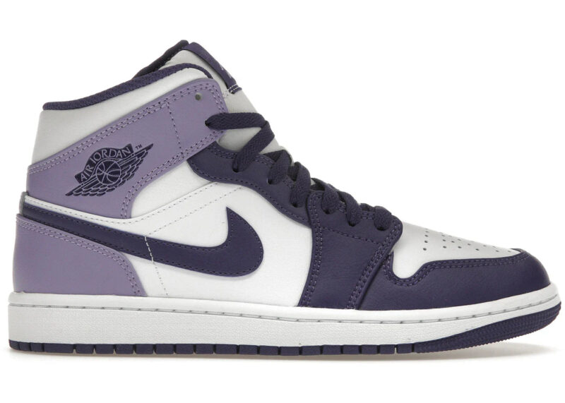 Jordan 1 Mid Blueberry Men's - DQ8426-515 - US - Image 2