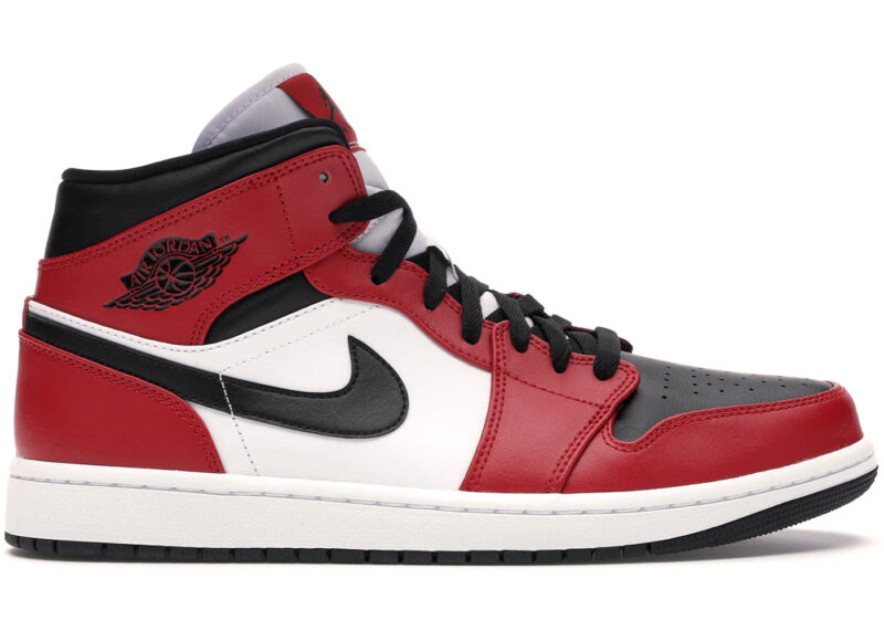 Jordan 1 Mid Chicago Toe Men's - 554724-069 - US - Image 2