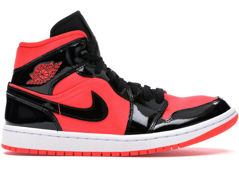 Jordan 1 Mid Hot Punch Black (Women's) - BQ6472-600 - US