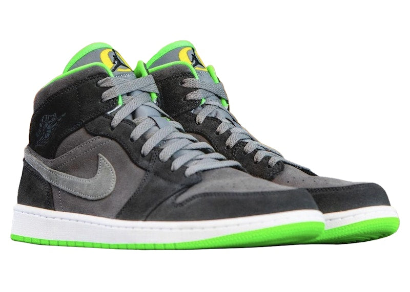 Jordan 1 Mid Oregon Ducks Track & Field PE