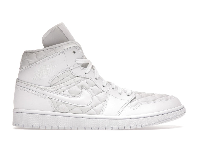 Jordan 1 Mid Quilted White (Women's)