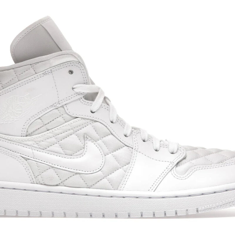 Jordan 1 Mid Quilted White (Women's) - DB6078-100 - US