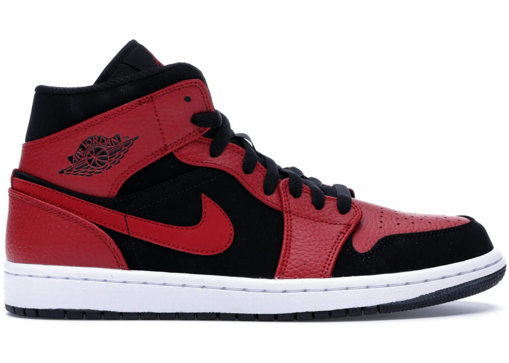 Jordan 1 Mid Reverse Bred Men's - 554724-054 - US - Image 2