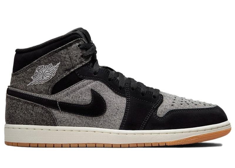 Jordan 1 Mid SE Black Denim