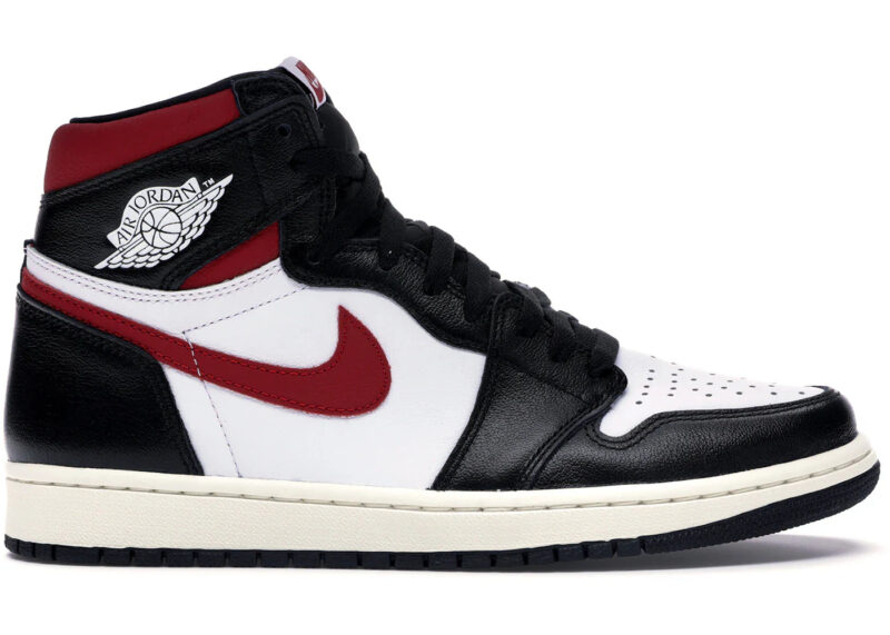 Jordan 1 Retro High Black Gym Red Men's - 555088-061 - Image 2