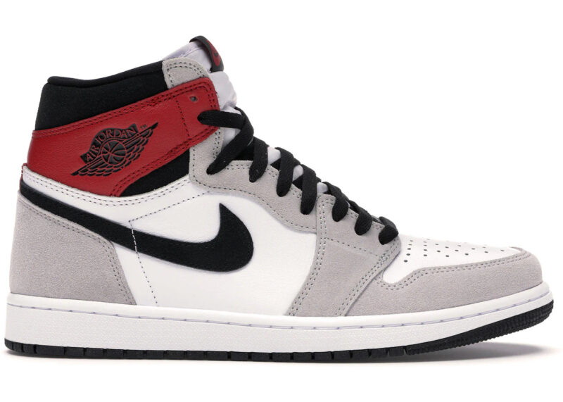 Jordan 1 Retro High Light Smoke Grey Men's - 555088-126 - Image 2