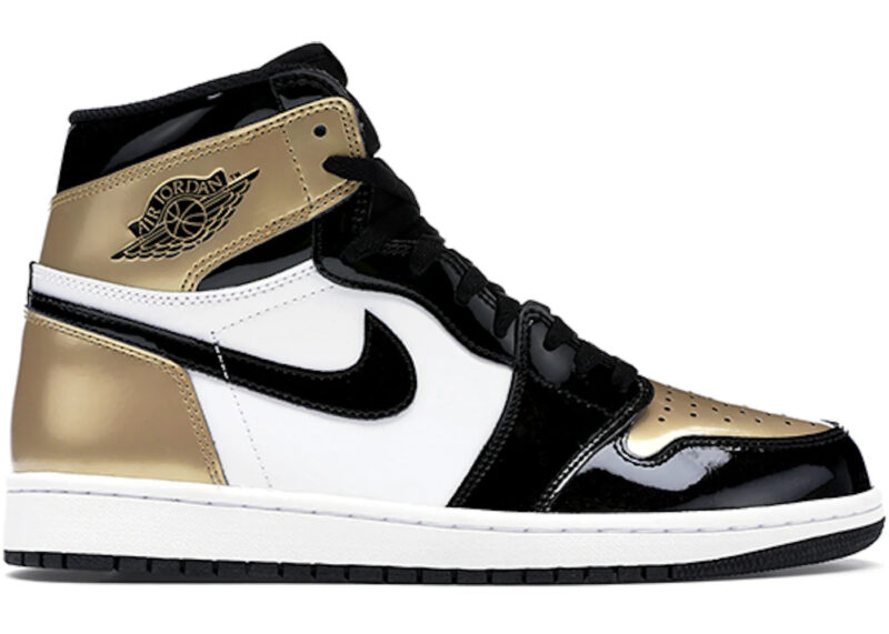 Jordan 1 Retro High NRG Patent Gold Toe - Image 2