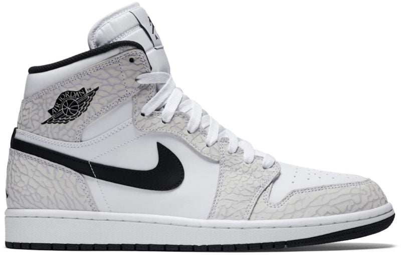 Jordan 1 Retro White Elephant Print