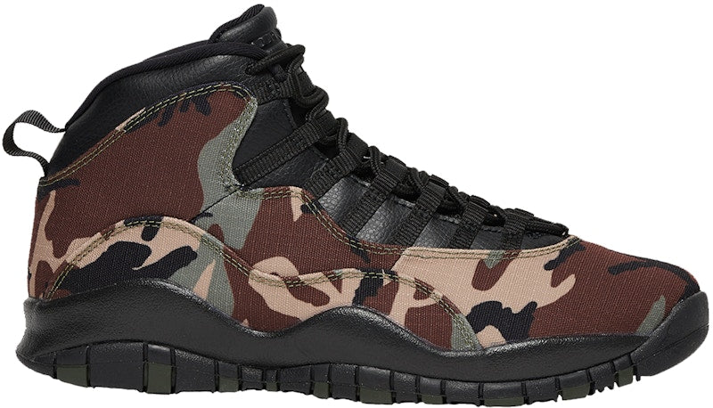 Jordan 10 Retro Woodland Camo