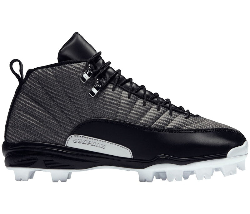 Jordan 12 Retro MCS Black Metallic Silver