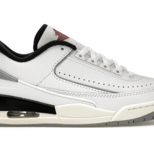 Jordan 2/3 White Black Metallic Silver Men's - FD0383-148 - Image 2