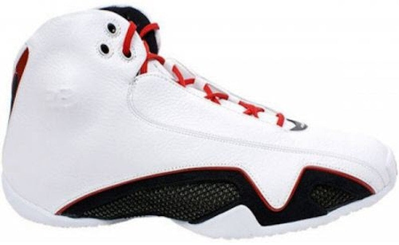 Jordan 21 White Varsity Red Metallic Silver (2006)