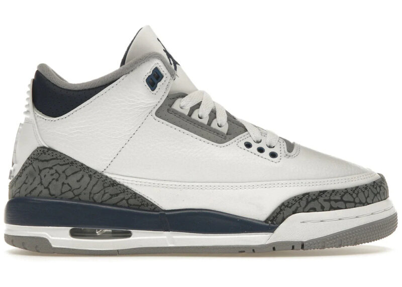 Jordan 3 Retro Midnight Navy Men's - CT8532-140 - US