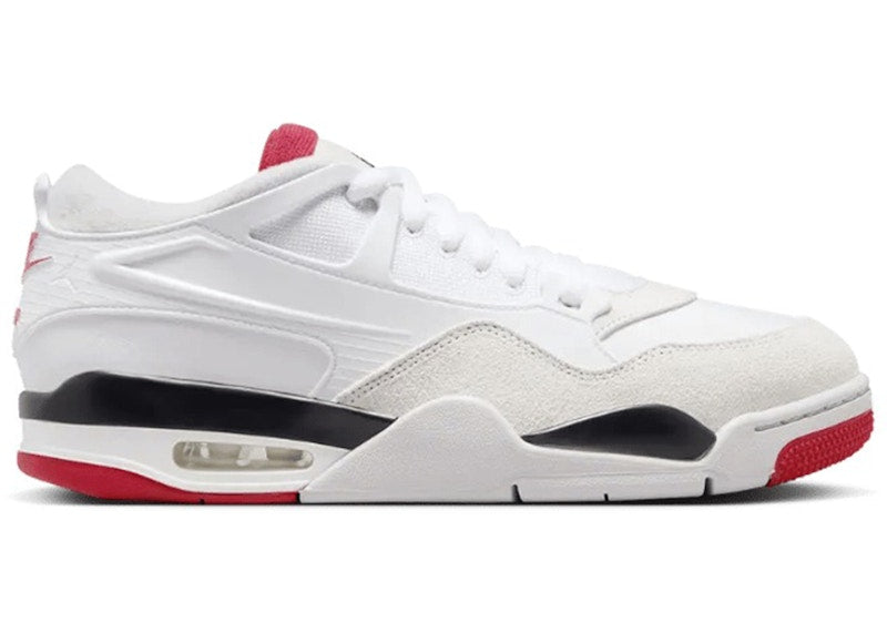 Jordan 4 RM White Fire Red