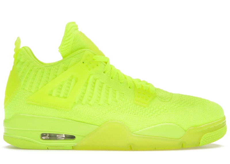 Jordan 4 Retro Flyknit Volt