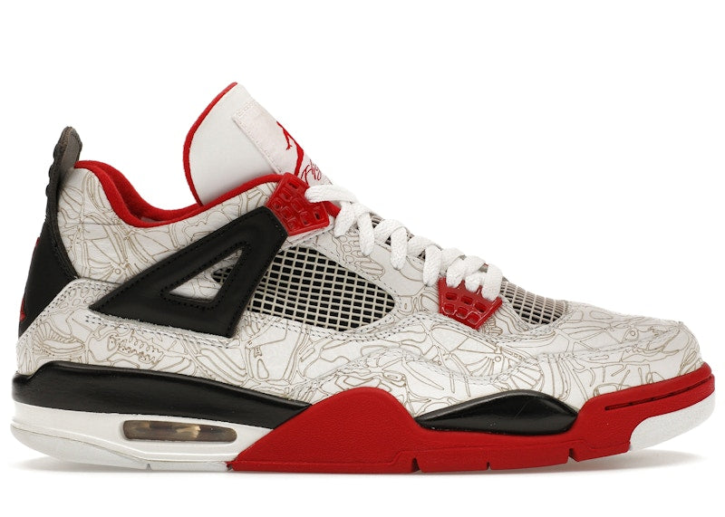 Jordan 4 Retro White Laser