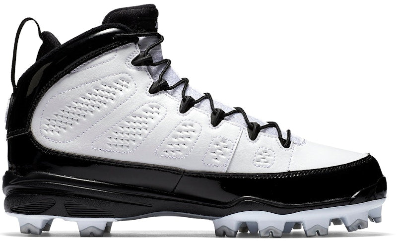 Jordan 9 Retro MCS Cleat RE2PECT White Black