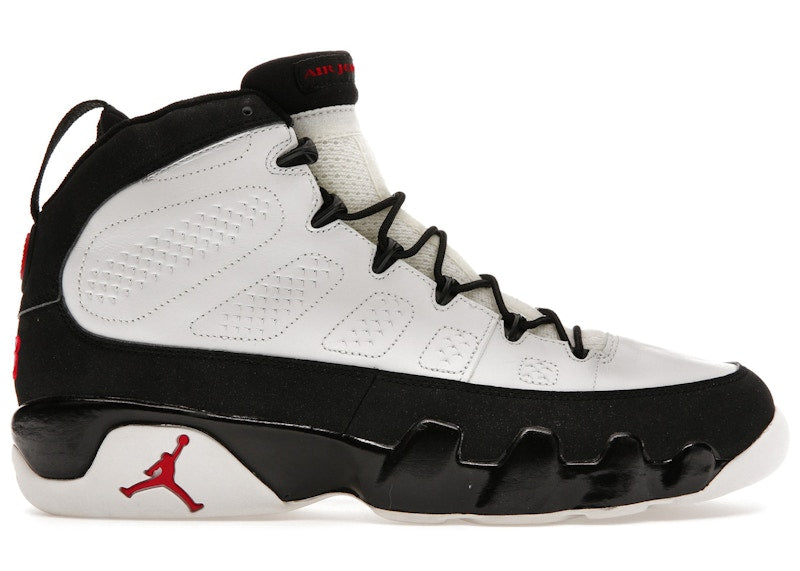 Jordan 9 Retro White Black Red (2002)