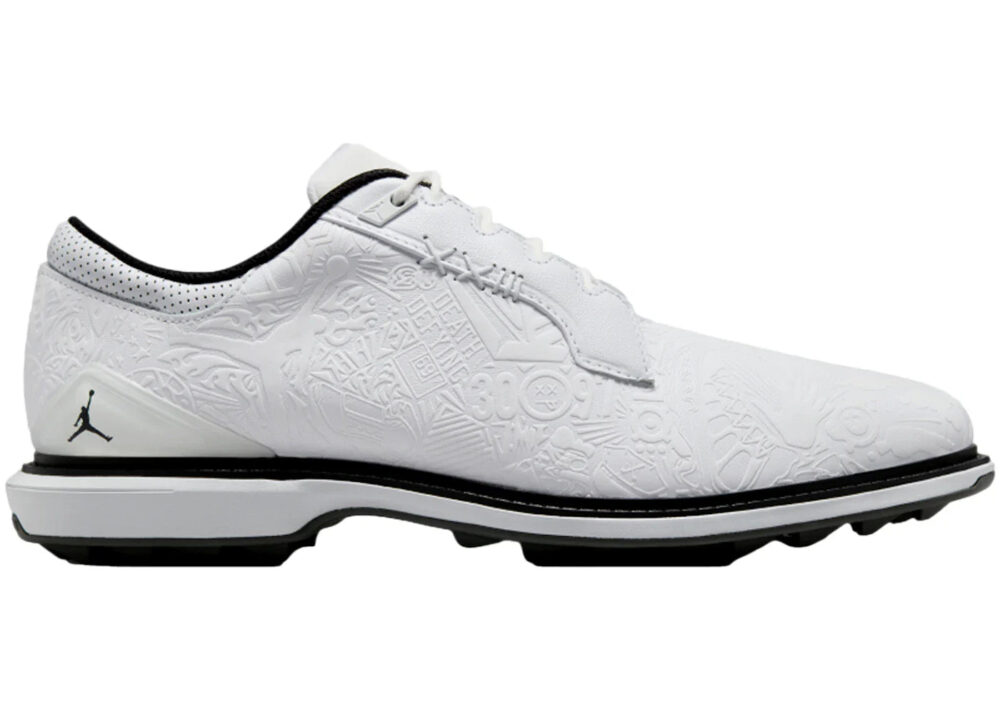 Jordan ADG 5 White Black Pure Platinum Iron Grey