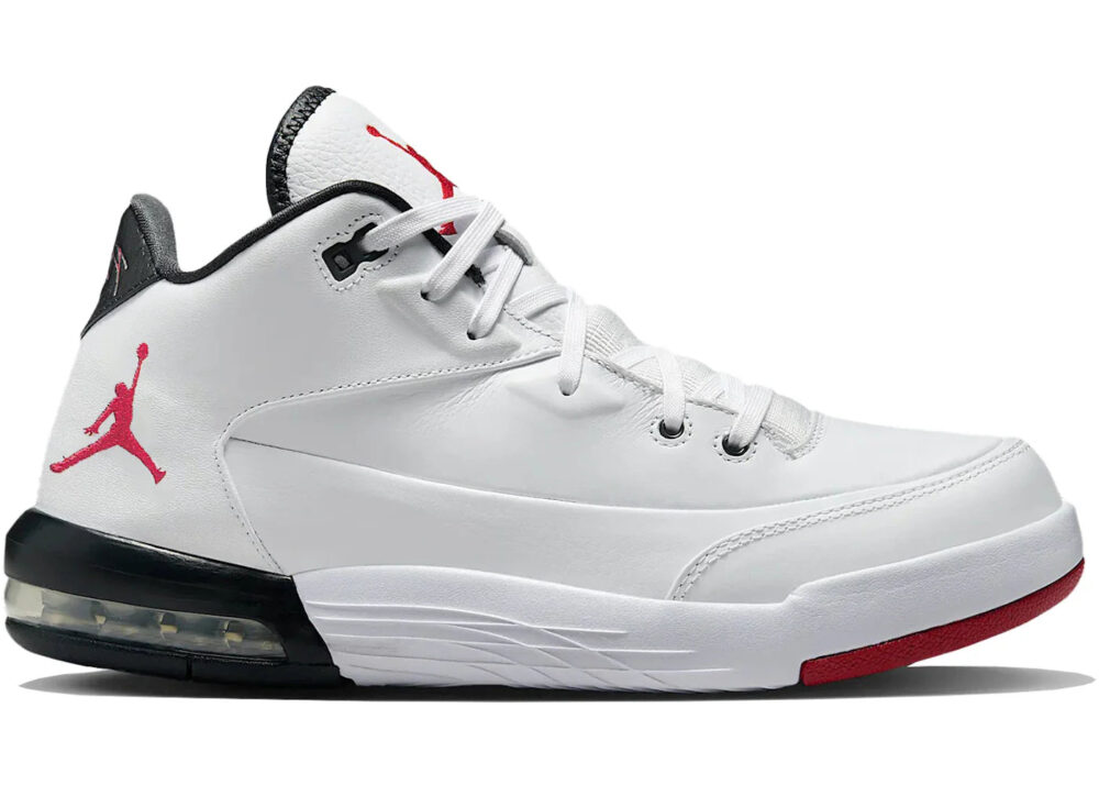 Jordan Flight Origin 3 White Black Gym Red