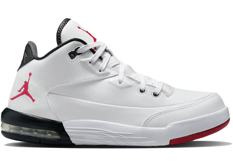 Jordan Flight Origin 3 White Black Gym Red