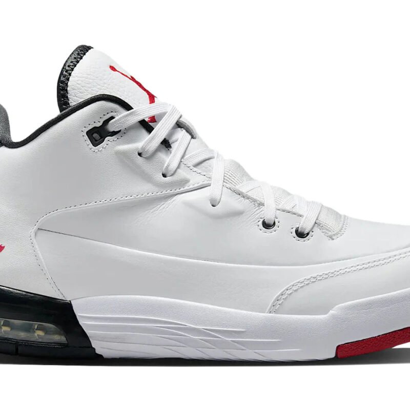 Jordan Flight Origin 3 White Black Gym Red