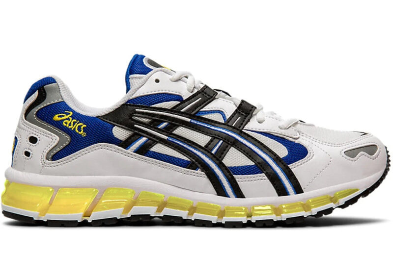 ASICS Gel-Kayano 5 360 White Black Yellow Men's - 1021A159-100 - US - Image 2