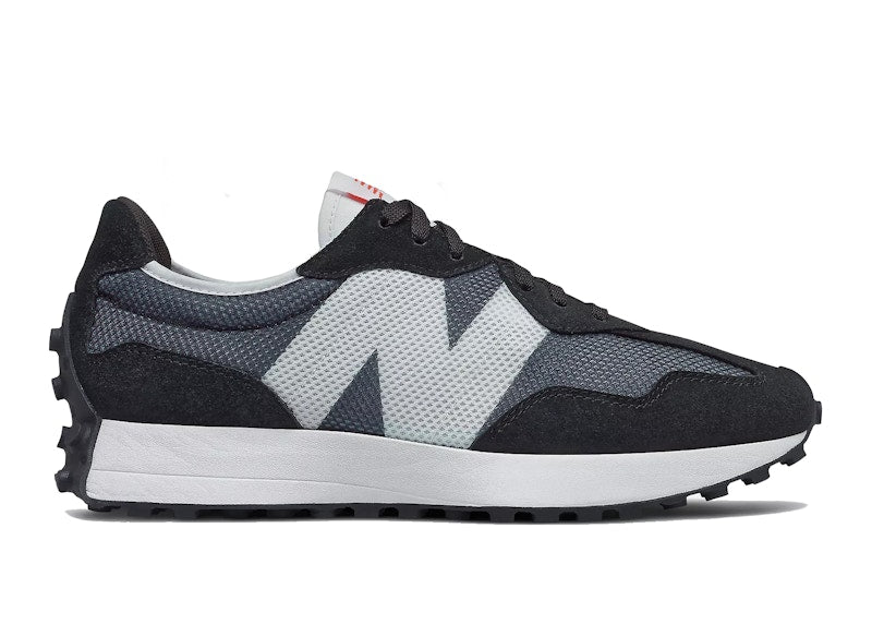 New Balance 327 Black Grey White
