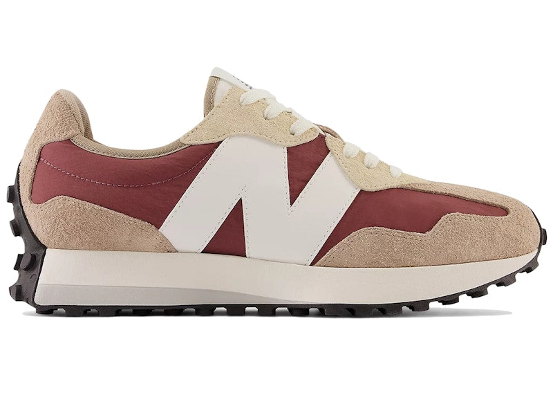New Balance 327 Driftwood Washed Burgundy