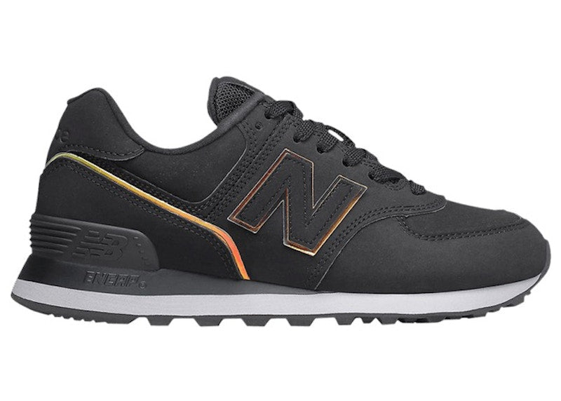 New Balance 574 Black Iridescent (Women's)